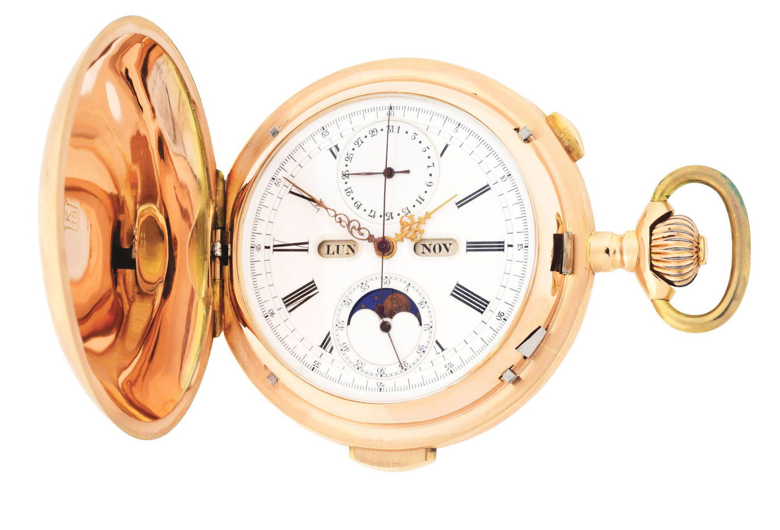 18K PINK GOLD SURETE GRAND COMPLICATIONS MINUTE (1 of 9)