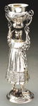 A GERMAN STERLING TWO PART WAGER CUP. - 4