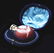 THOMAS WEBB CAMEO ENGLISH PERFUME BOTTLE.