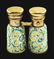 RARE ENAMELED OPERA GLASSES VINAIGRETTE AND DOUBLE