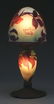 MULLER CAMEO ROSE LAMP. - 2