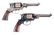 (A) LOT OF 2: CIVIL WAR 1858 DOUBLE ACTION STARR ARMY