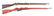 (A) LOT OF TWO: ENFIELD MARTINI HENRY MK IV & IZHEVSK