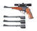 (M) THOMPSON CONTENDER SINGLE SHOT PISTOL WITH SCOPE.