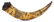 LARGE ENGRAVED POWDER HORN OF EDWARD BOURKE DATED 1868. - 2