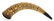 LARGE ENGRAVED POWDER HORN OF EDWARD BOURKE DATED 1868. - 4