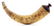 FOLK ART POWDER ENGRAVED POWDER HORN INSCRIBED "THE - 3
