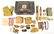 LARGE MIXED LOT OF MILITARY FIELD GEAR AND EQUIPMENT.