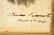 LOT OF 3 FRAMED SIGNATURES: THEODORE ROOSEVELT - 3