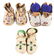 LOT OF 3: PAIRS OF BEADED CHILD'S MOCCASINS.
