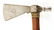 FINE ENGRAVED AND BRASS TACK DECORATED WESTERN PLAINS - 5