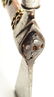 FINE ENGRAVED AND BRASS TACK DECORATED WESTERN PLAINS - 8