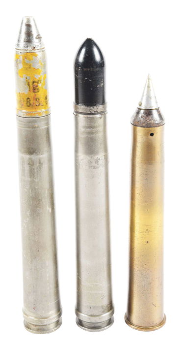 Lot Of Three German World War Ii 37mm Flak 18 Shells Aug 19 Dan Morphy Auctions In Pa