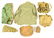 LOT OF WORLD WAR II US NAVY AND USMC UNIFORMS AND FIELD - 2