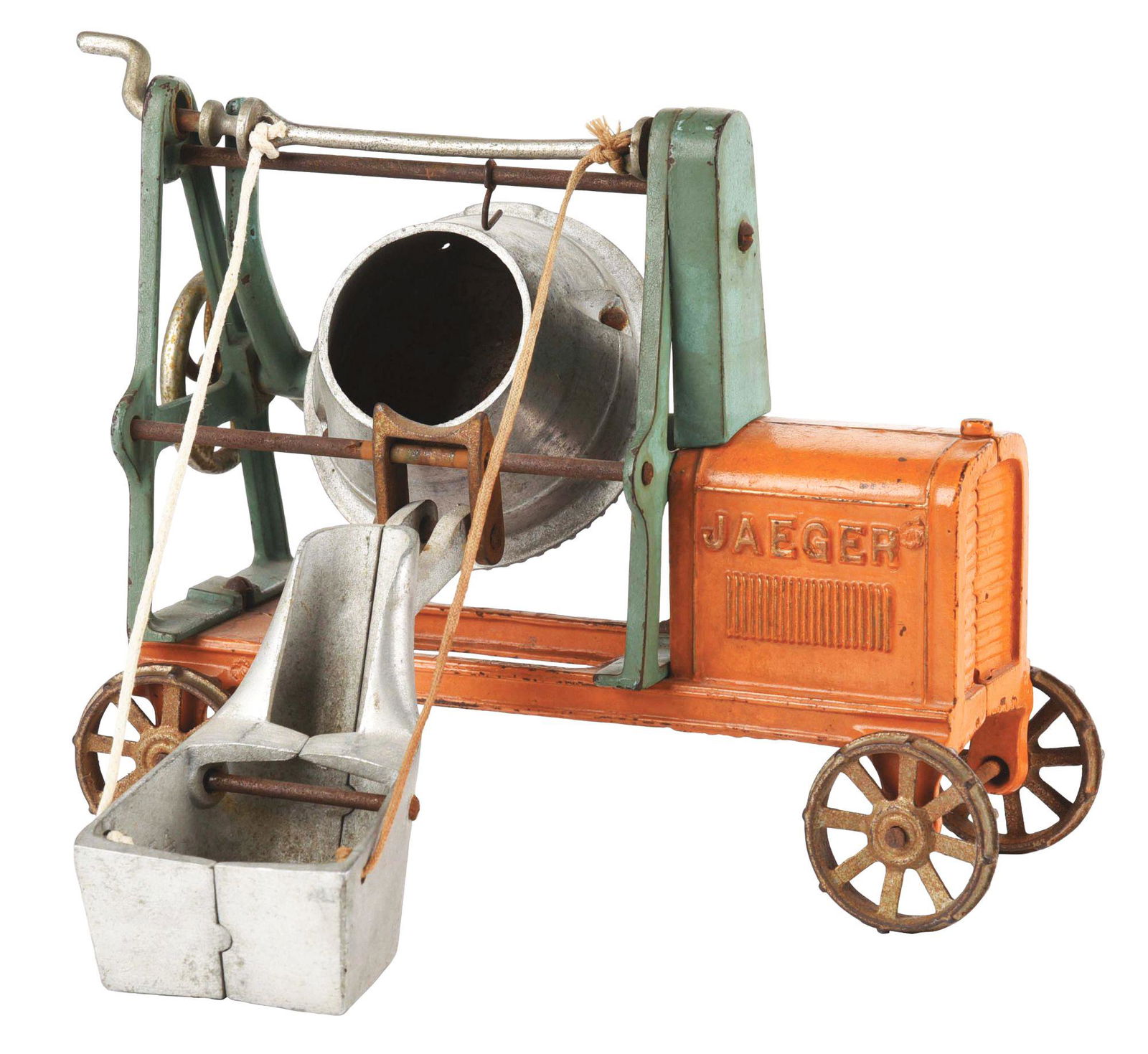 LARGE SIZE CAST-IRON KENTON JAEGER MIXER TOY. (1 of 4)