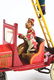MARX TIN LITHO WIND-UP SNOOPY GUS CAR. - 3