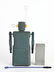 JAPANESE TIN BATTERY-OPERATED GANG OF 5 RADICON ROBOT - 7