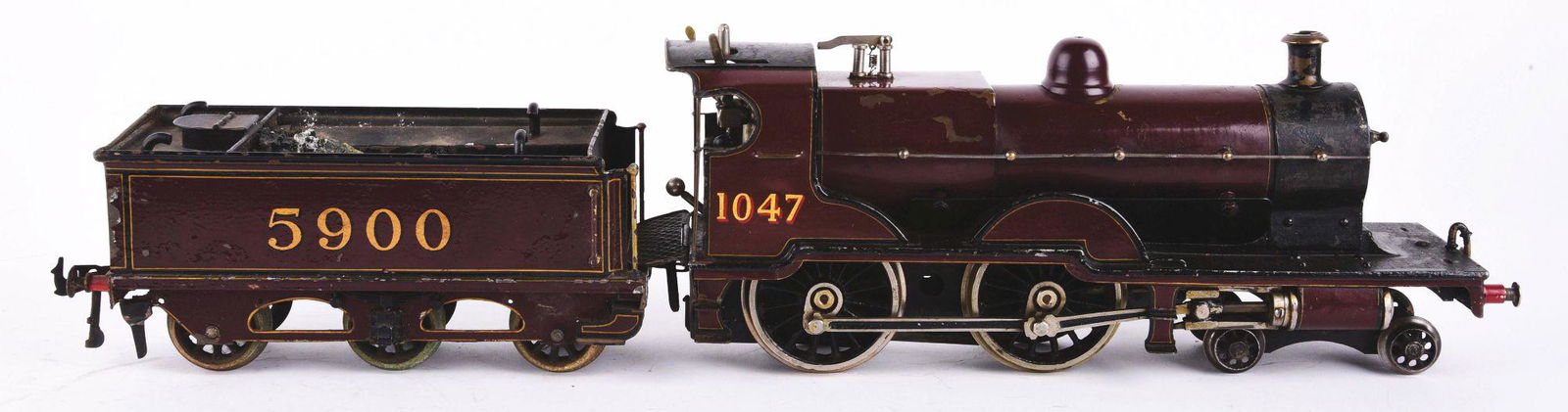 PRE-WAR GERMAN BING I GAUGE STEAM ENGINE AND MATCHING (1 of 2)