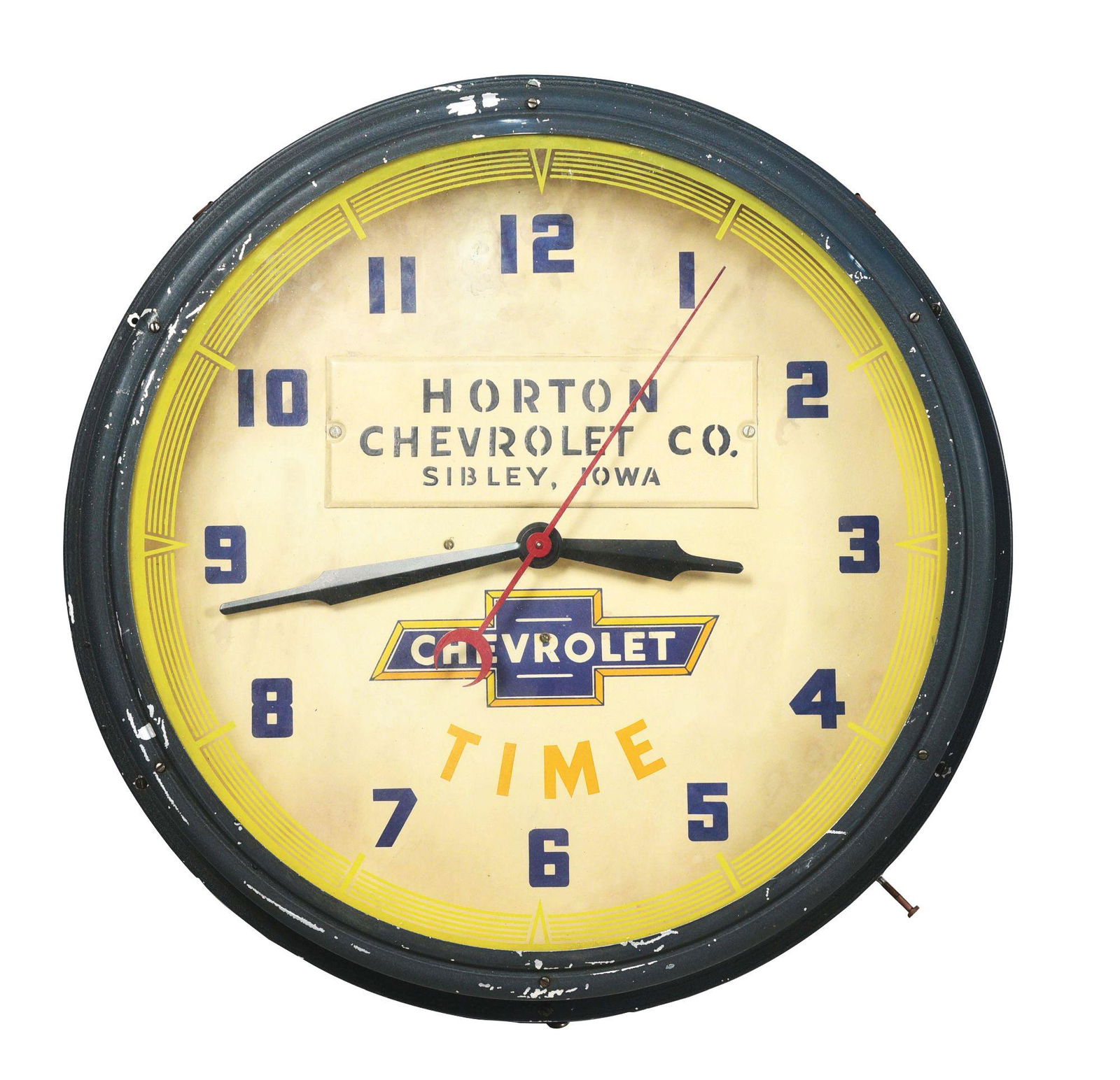 CHEVROLET TIME LACKNER NEON DEALERSHIP CLOCK. Oct 14, 2020 Dan