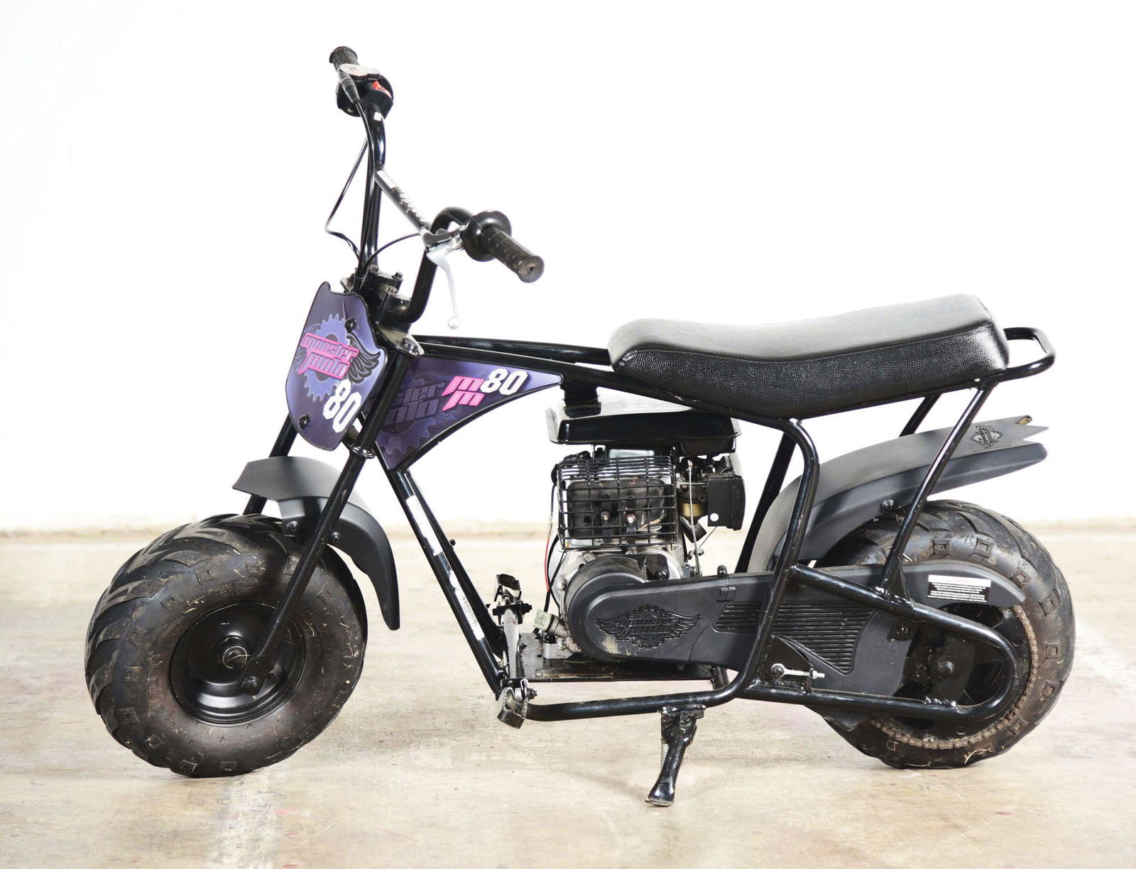 Monster Moto 80cc Black Mini Bike