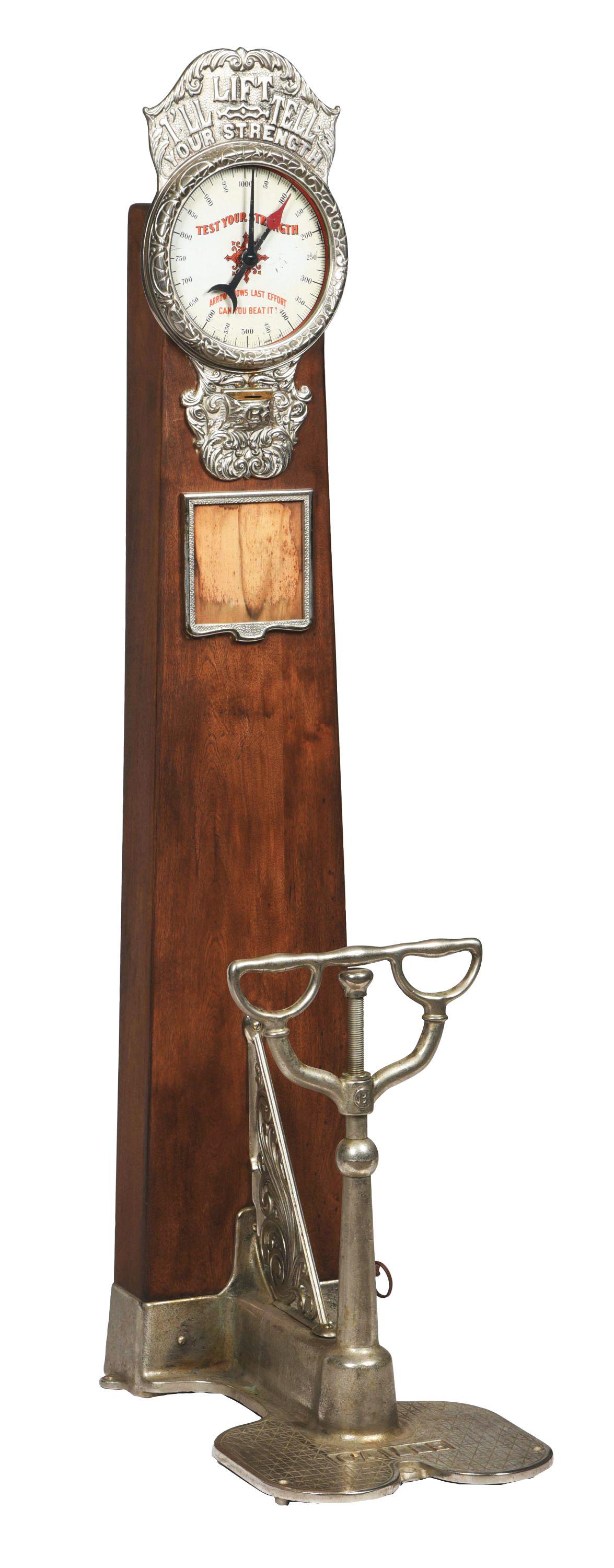 CAILLE "LIFT I'LL TELL YOUR STRENGTH" TESTER. (1 of 10)