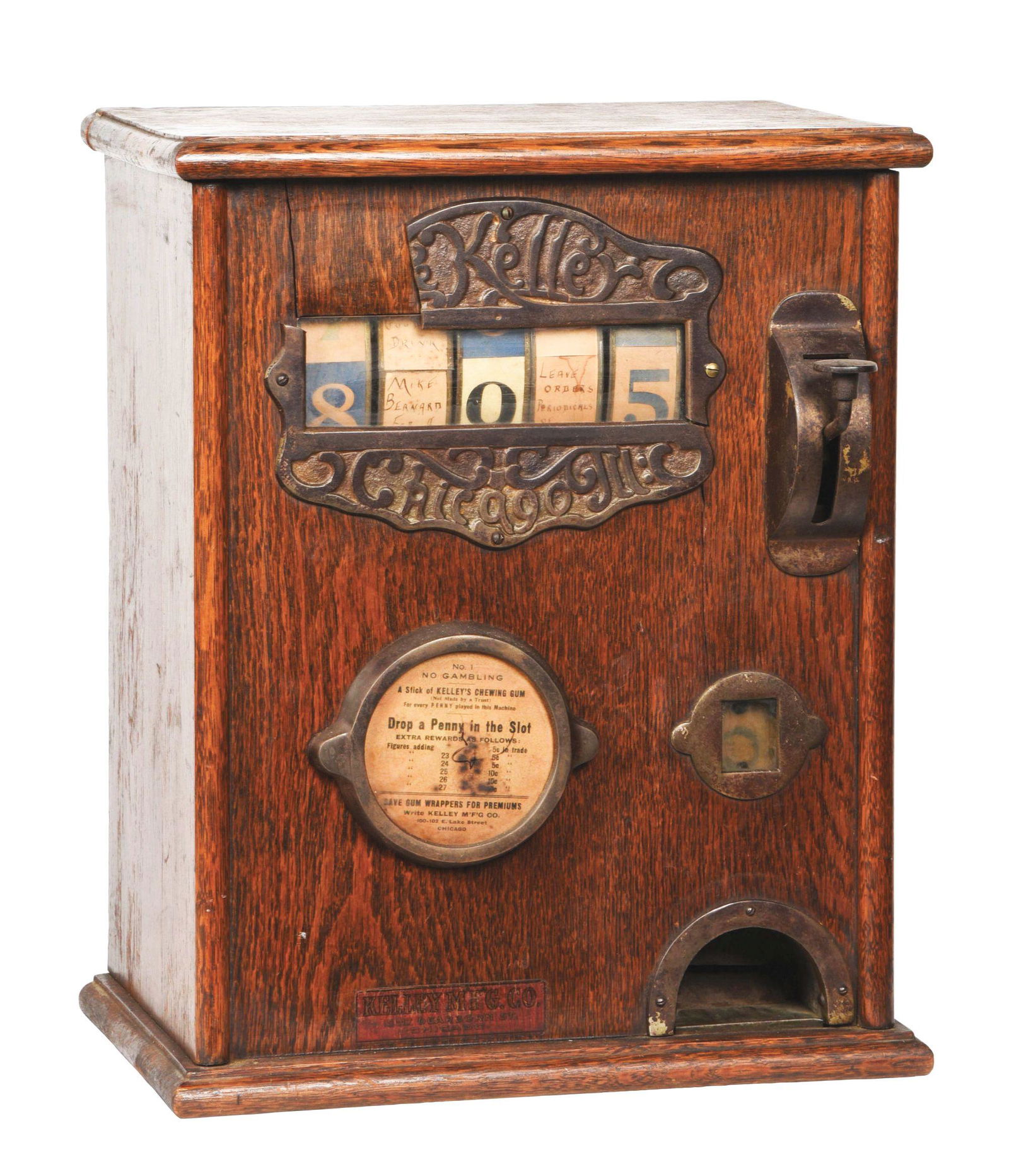 1¢ KELLEY MFG. CO. "THE KELLEY" TRADE STIMULATOR. (1 of 4)