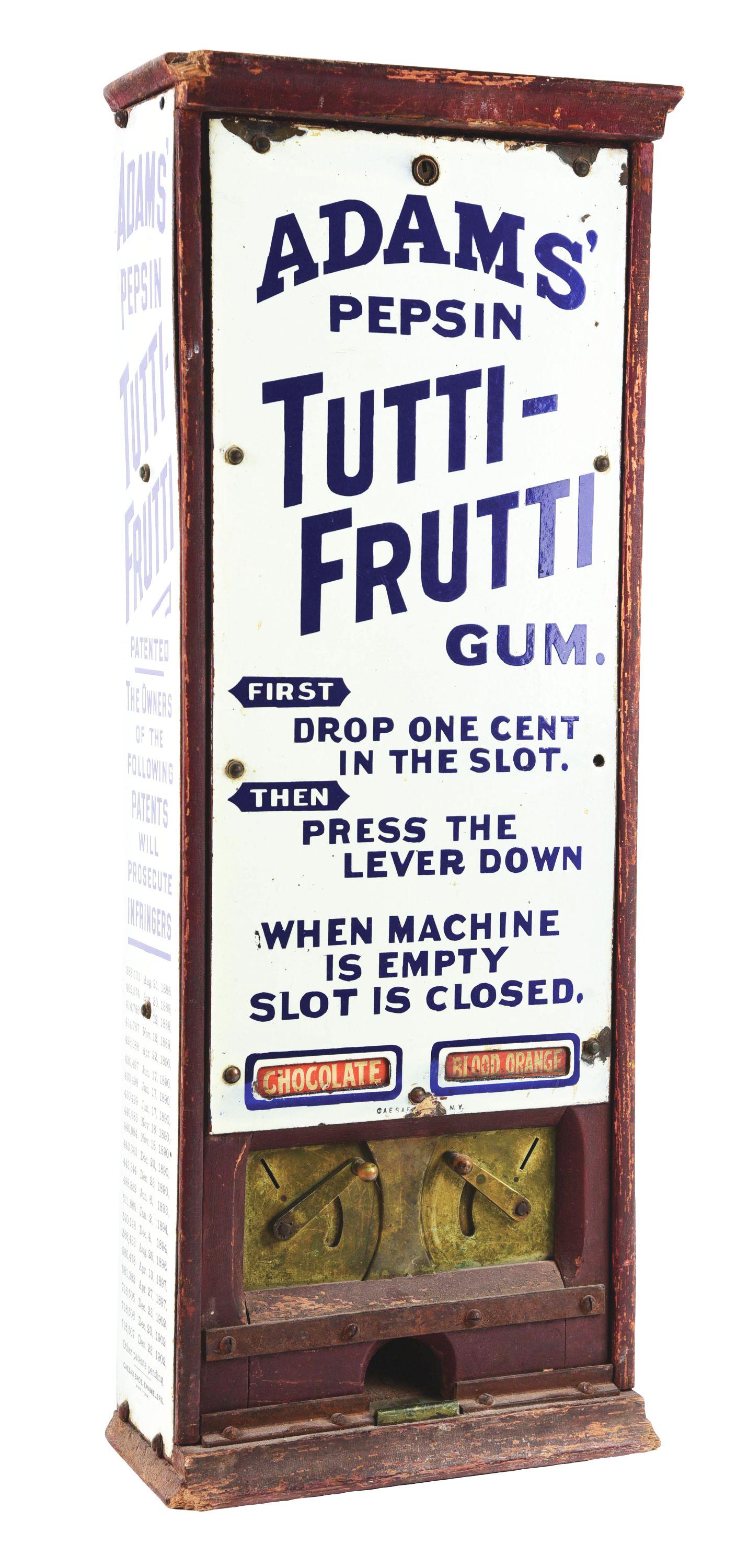 RAILWAY AUTO SALES COMPANY TUTTI-FRUTTI VENDING (1 of 5)