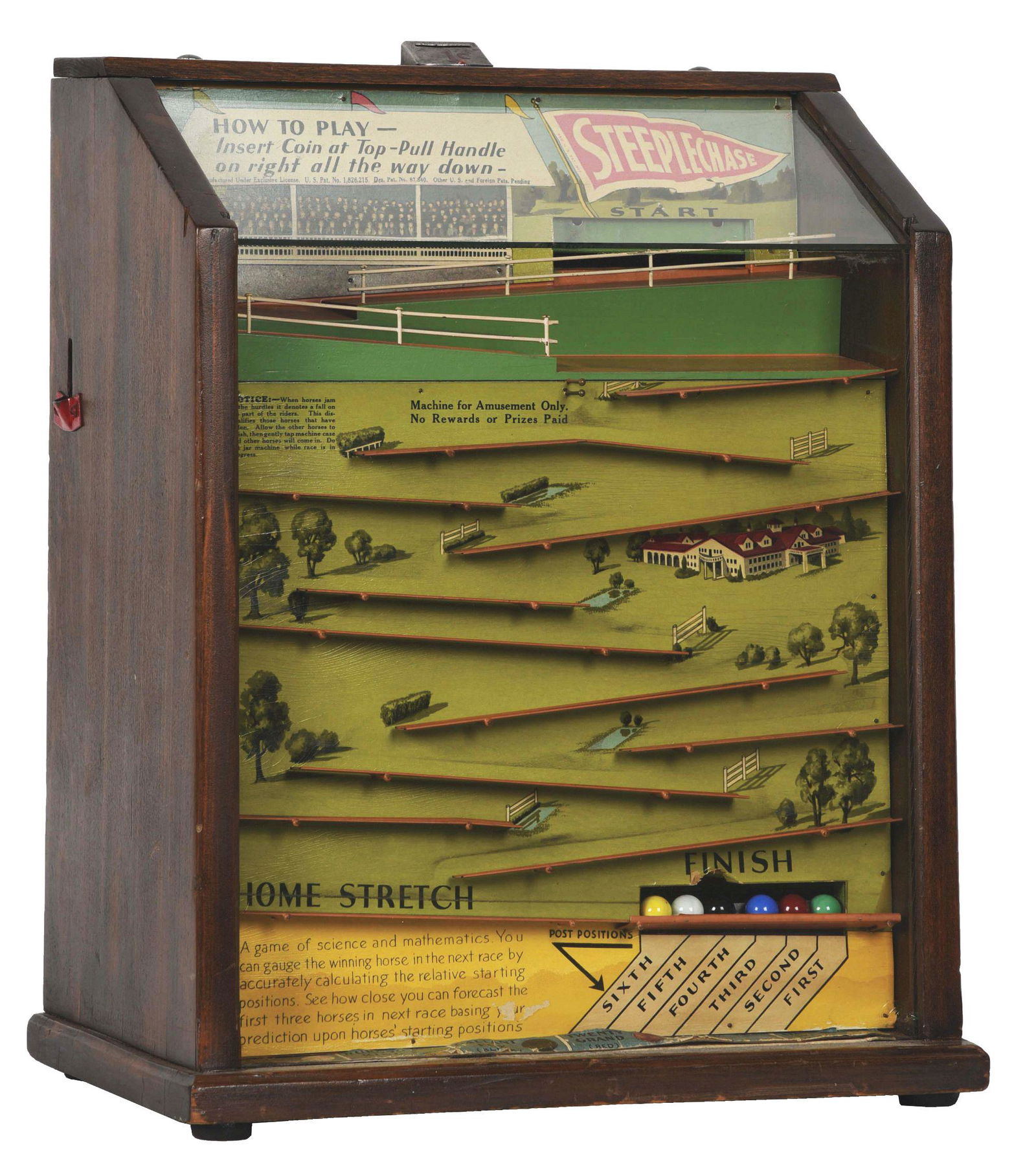 1¢ STEEPLECHASE. (1 of 5)