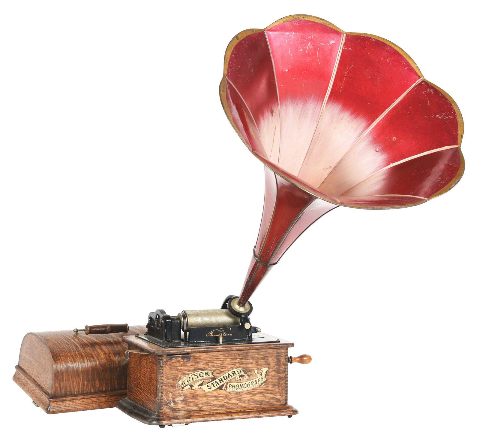 EDISON STANDARD PHONOGRAPH. (1 of 4)