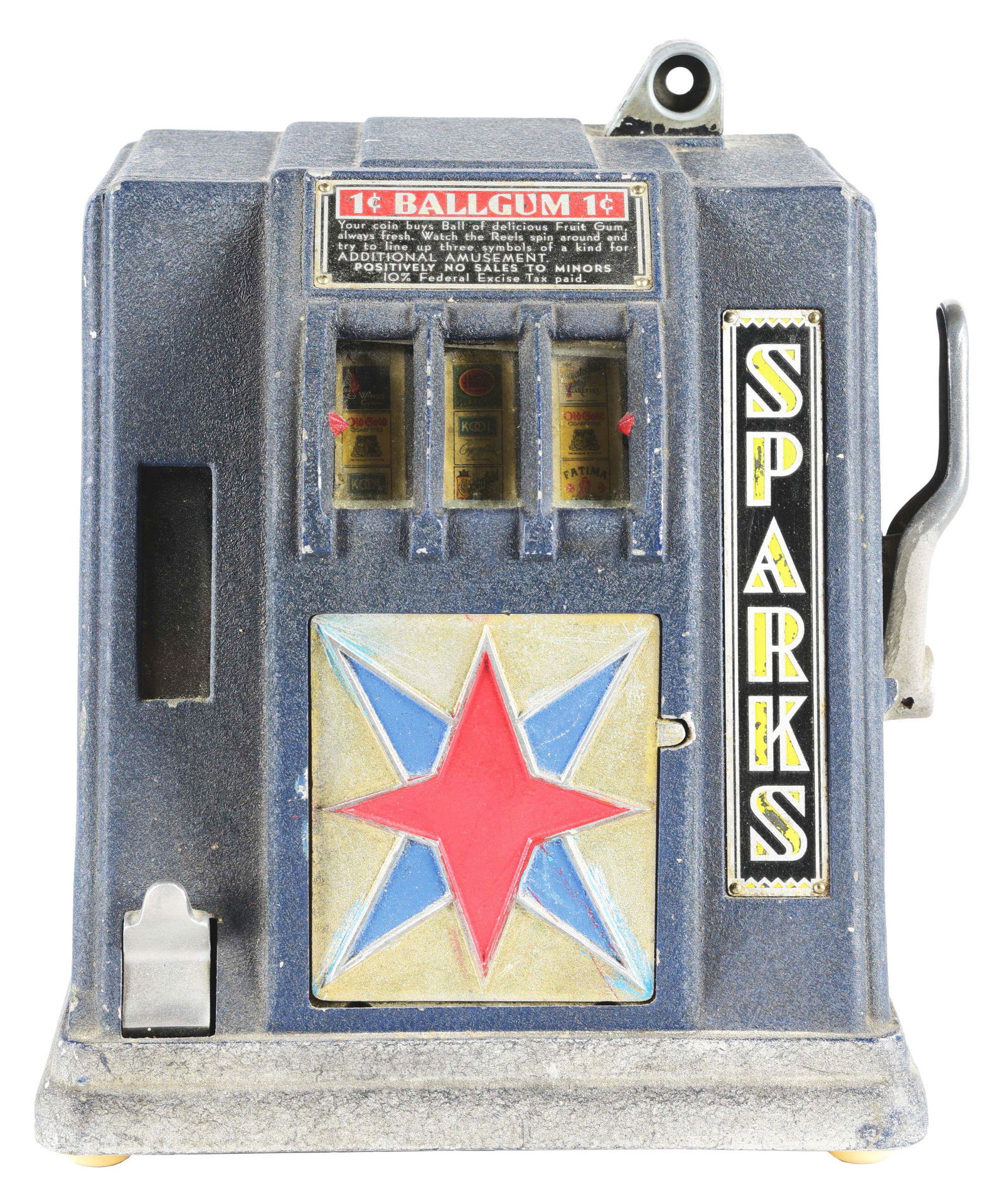 1¢ GROETCHEN "SPARKS" COUNTERTOP TRADE STIMULATOR. (1 of 5)