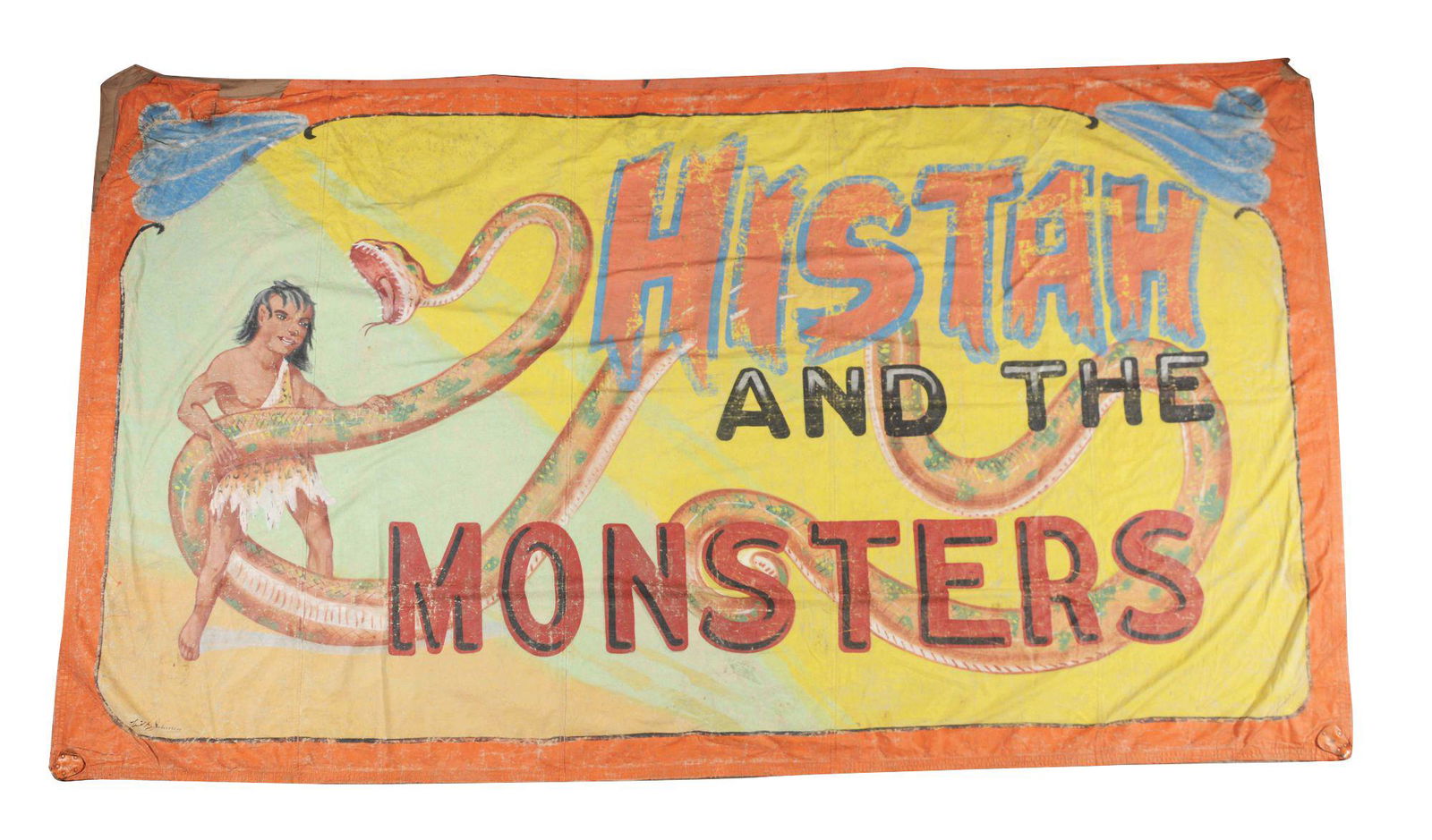 FRED G. JOHNSON "HISTAH AND THE MONSTERS" CIRCUS (1 of 3)