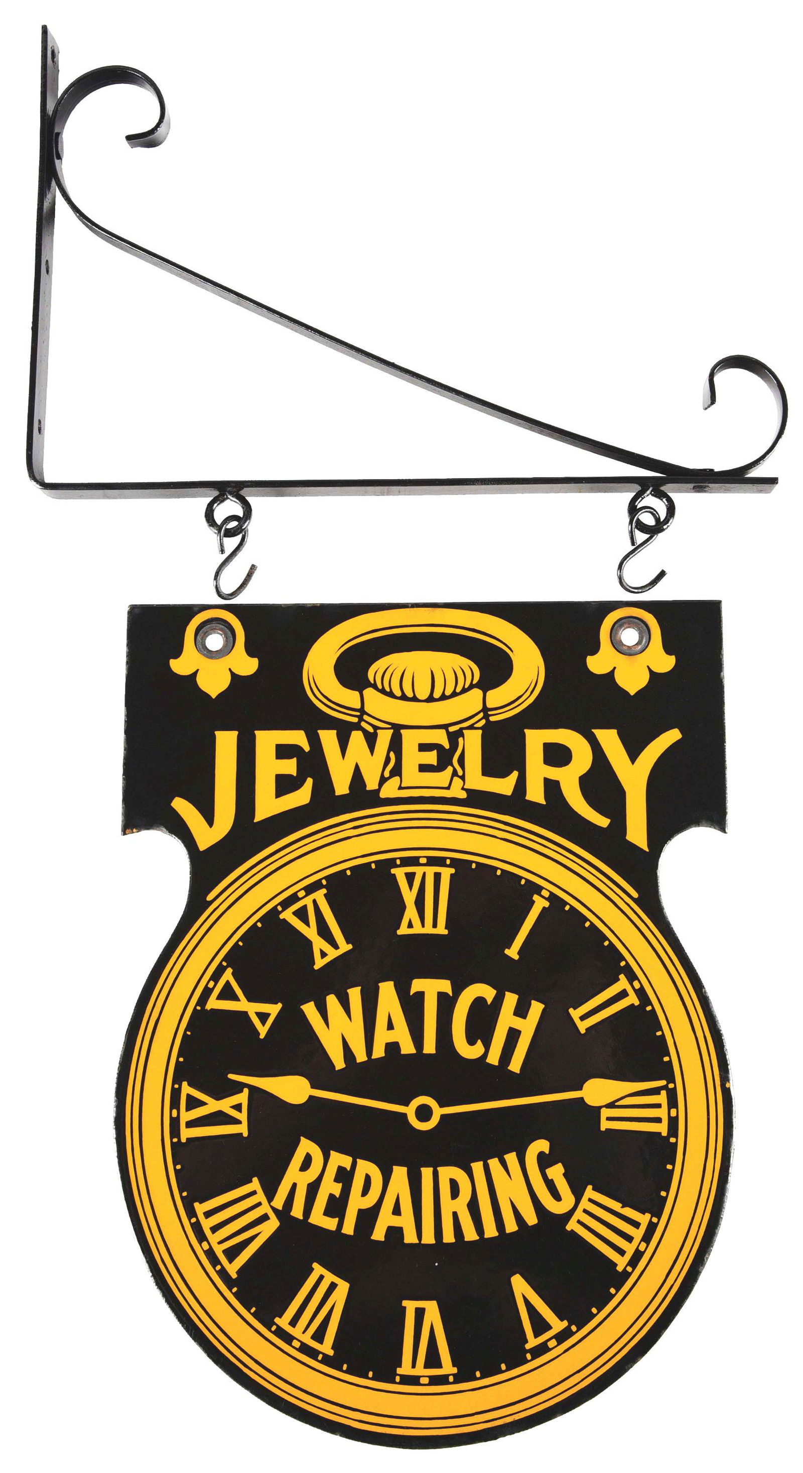 DOUBLE-SIDED PORCELAIN JEWELRY AND WATCH REPAIRING (1 of 2)