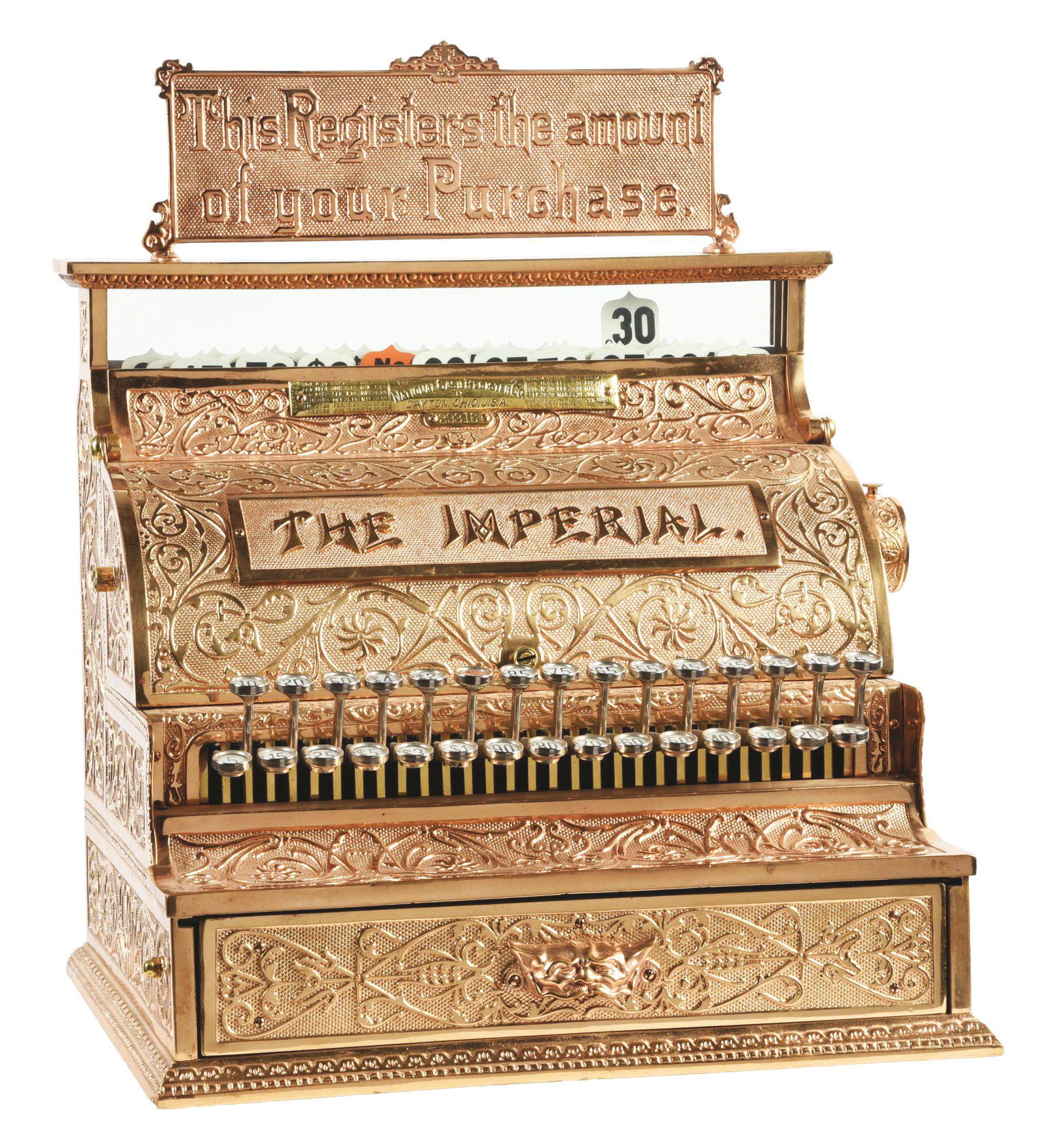 NATIONAL CASH REGISTER CO. MODEL 3. (1 of 5)