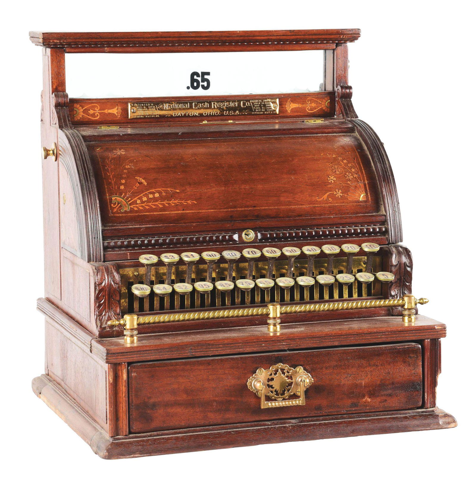 NATIONAL CASH REGISTER CO. MODEL #2. (1 of 5)