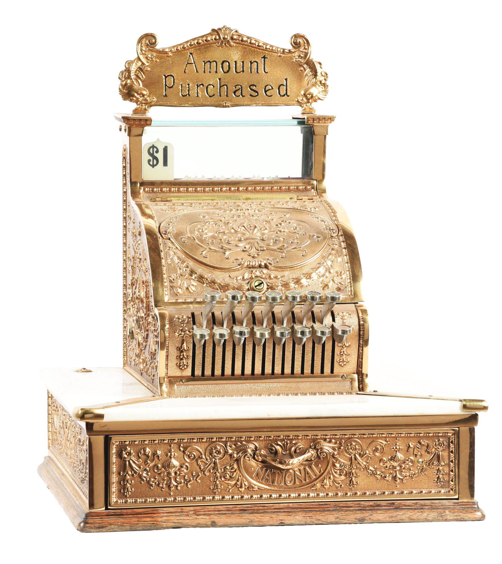 NATIONAL CASH REGISTER CO. MODEL #323. (1 of 5)