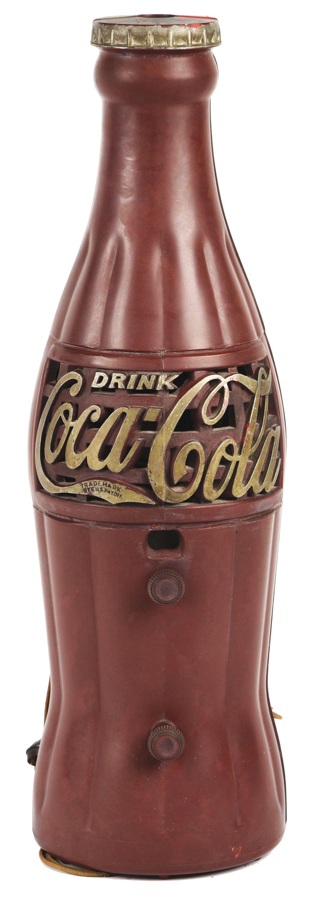 COCA-COLA BOTTLE RADIO. (1 of 3)
