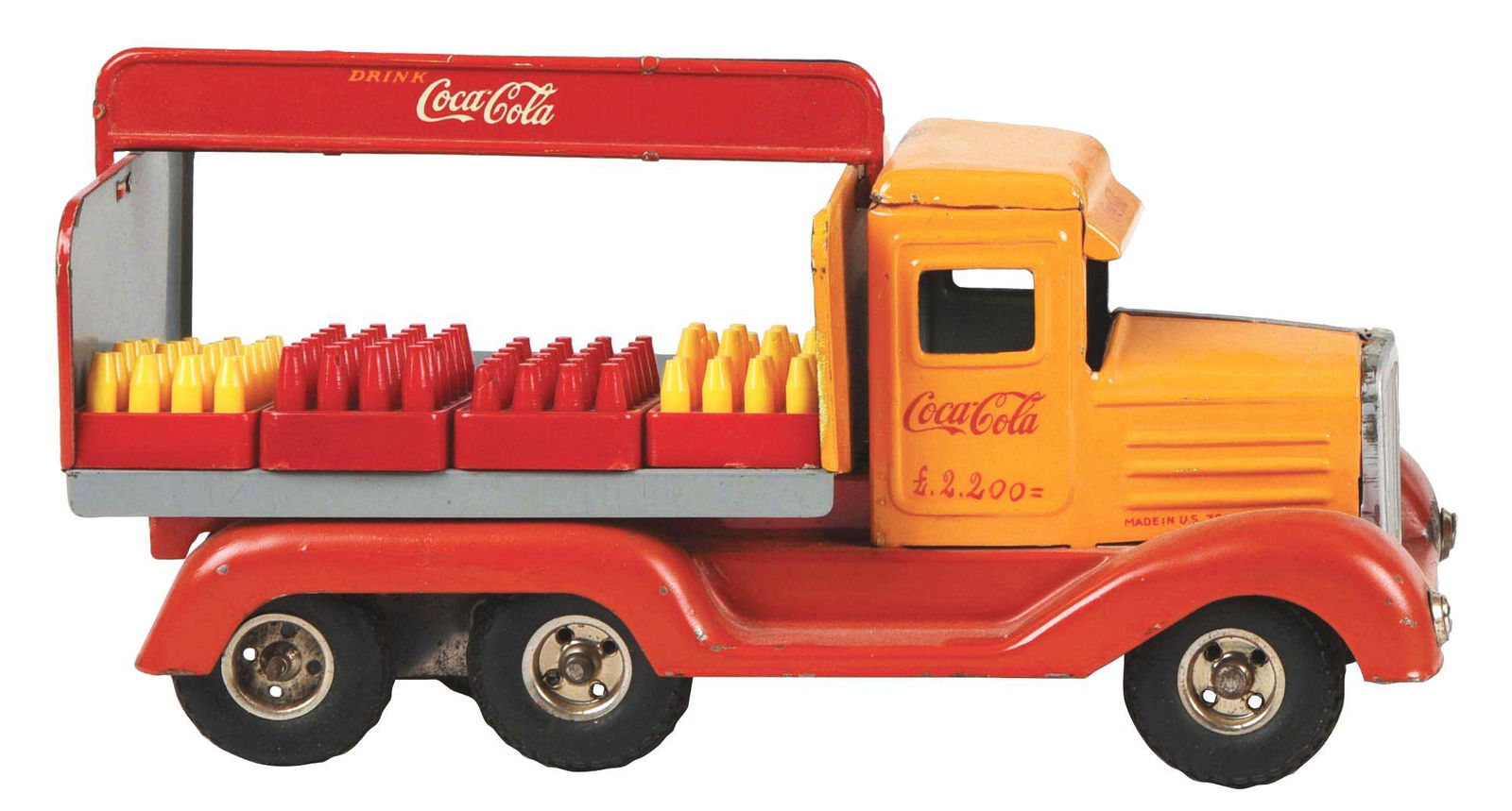 COCA COLA GOZO TOY TRUCK. (1 of 2)