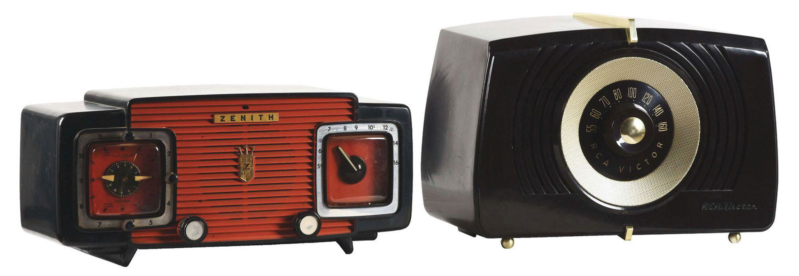 LOT OF 2: ZENITH MODEL L520R AND RCA MODEL X-551 (1 of 4)