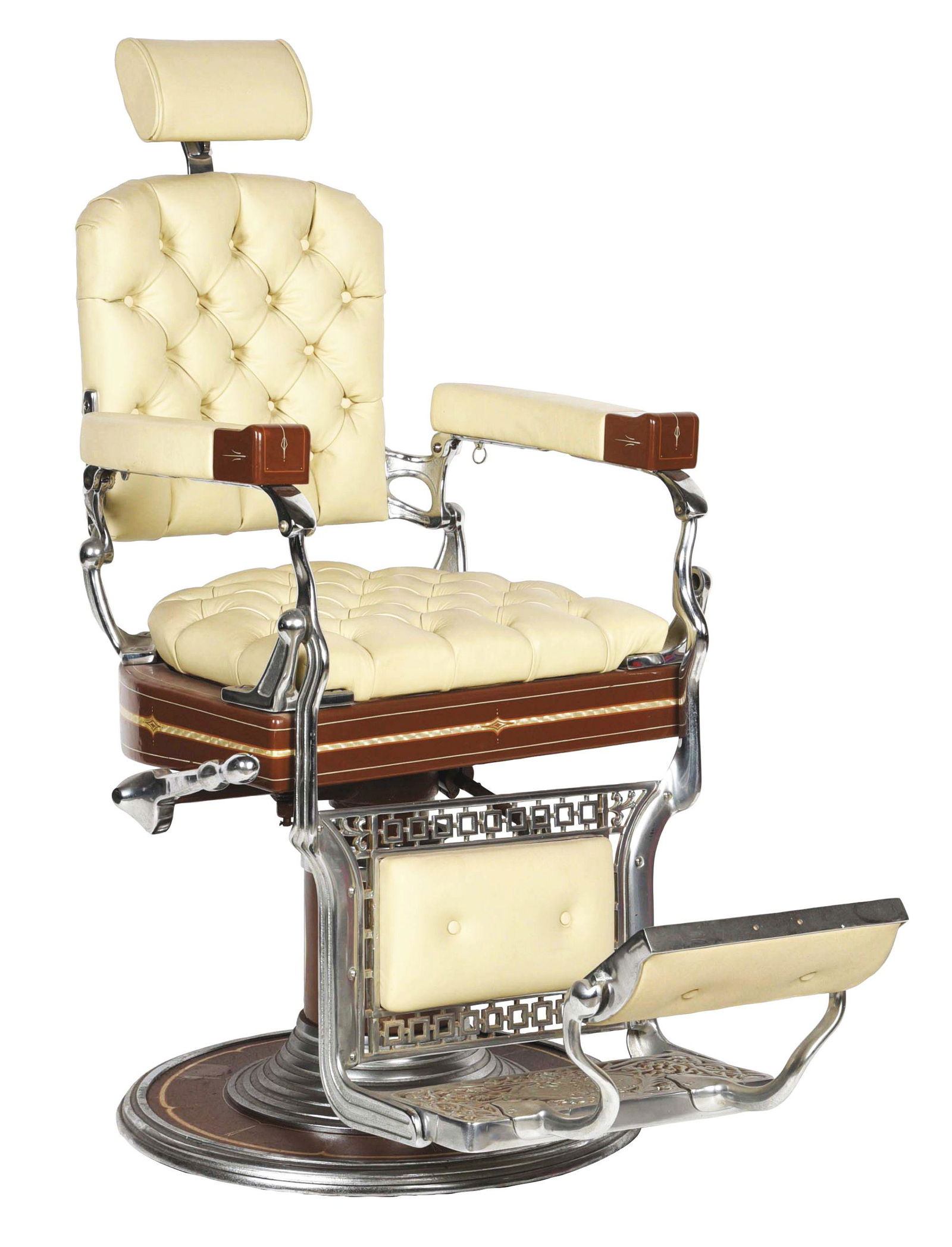 KOKEN COMPANY BARBER CHAIR. (1 of 8)