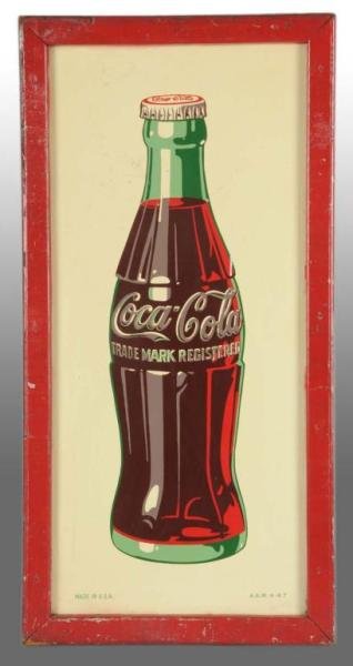 Tin Coca-Cola Sign.