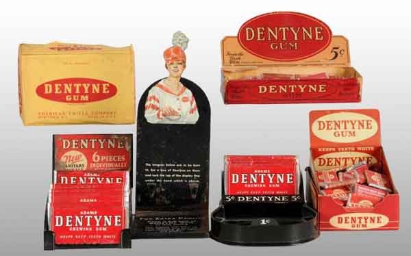 1916: Lot of 4: Dentyne Gum Displays.