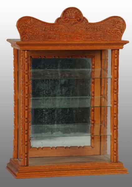 Adams Pepsin Tutti-Frutti Gum Case.: Description Appears to be all original. Includes pressed wood marquee. Condition (Very Good - Excellent). Size 17 - 1/4" T.