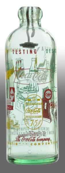 Coca-Cola Commemorative Bottle.: Description 1961. Light soiling and minor marks. Condition (9.0, Near Mint). Size 7 - 1/2".