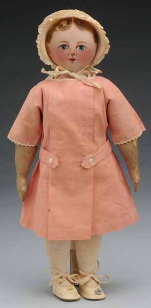 Rare All Cloth Maggie Bessie Doll. - 3