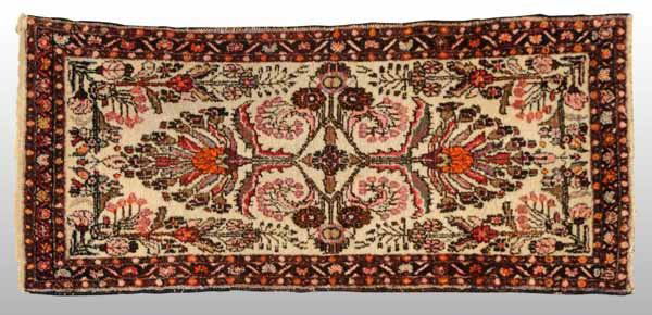 Antique Oriental Rug.: Description Made in Iran. Traditional design. No stains or damage. Condition (Excellent). Size 32" x 60".