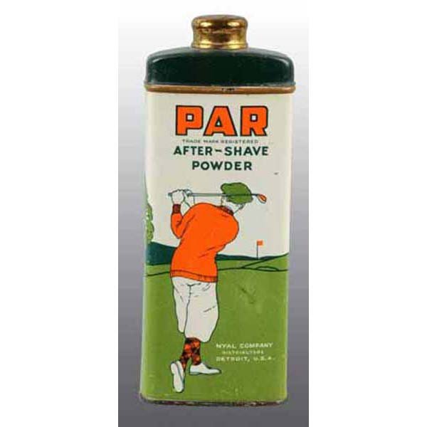 Par After Shave Powder Tin.