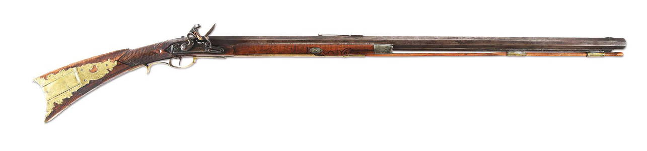 (A) IMPORTANT AND HISTORIC KENTUCKY LONGRIFLE PRESENTED