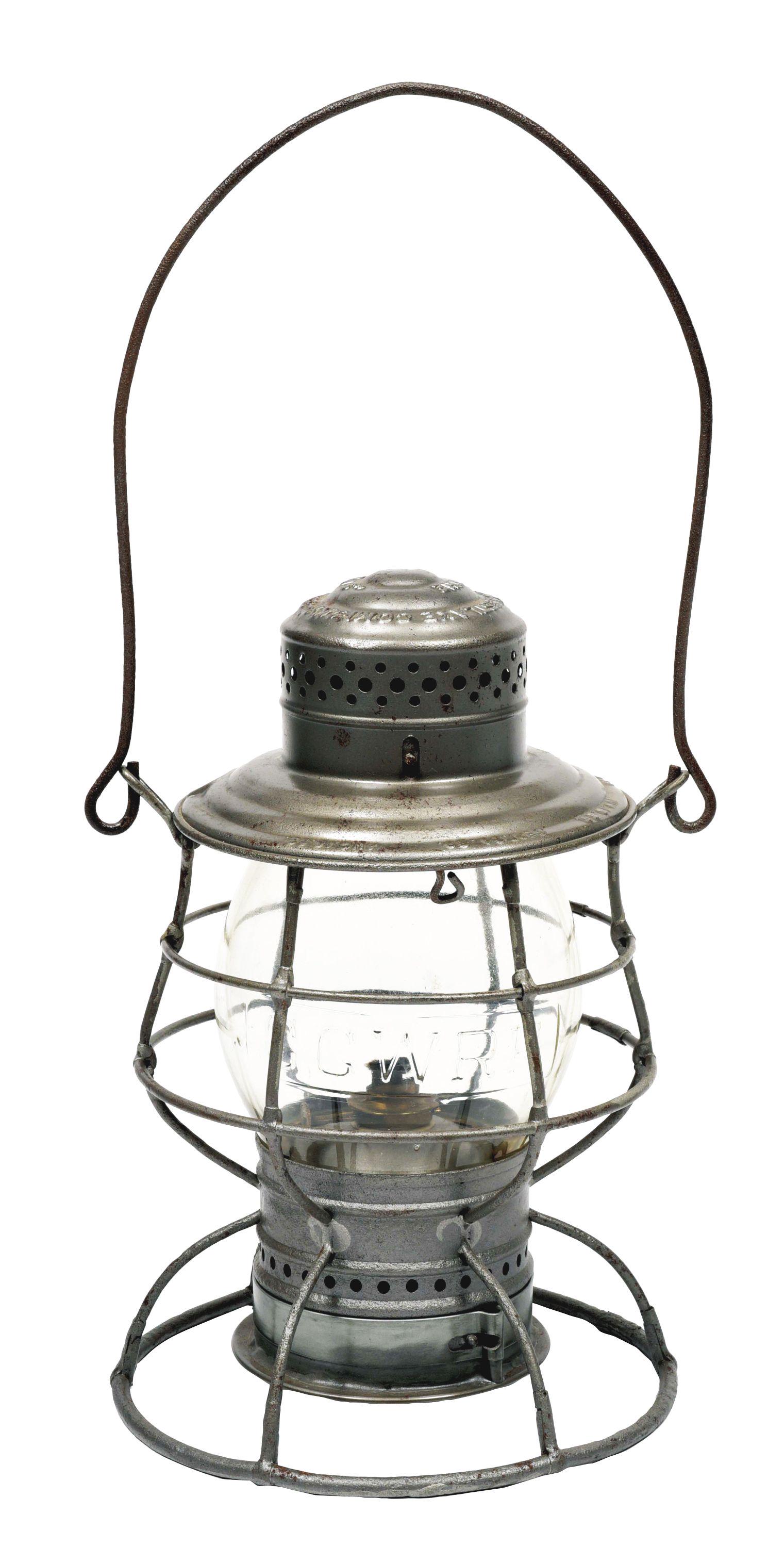 CGW RY ADAMS & WESTLAKE RAILROAD LANTERN. (1 of 14)