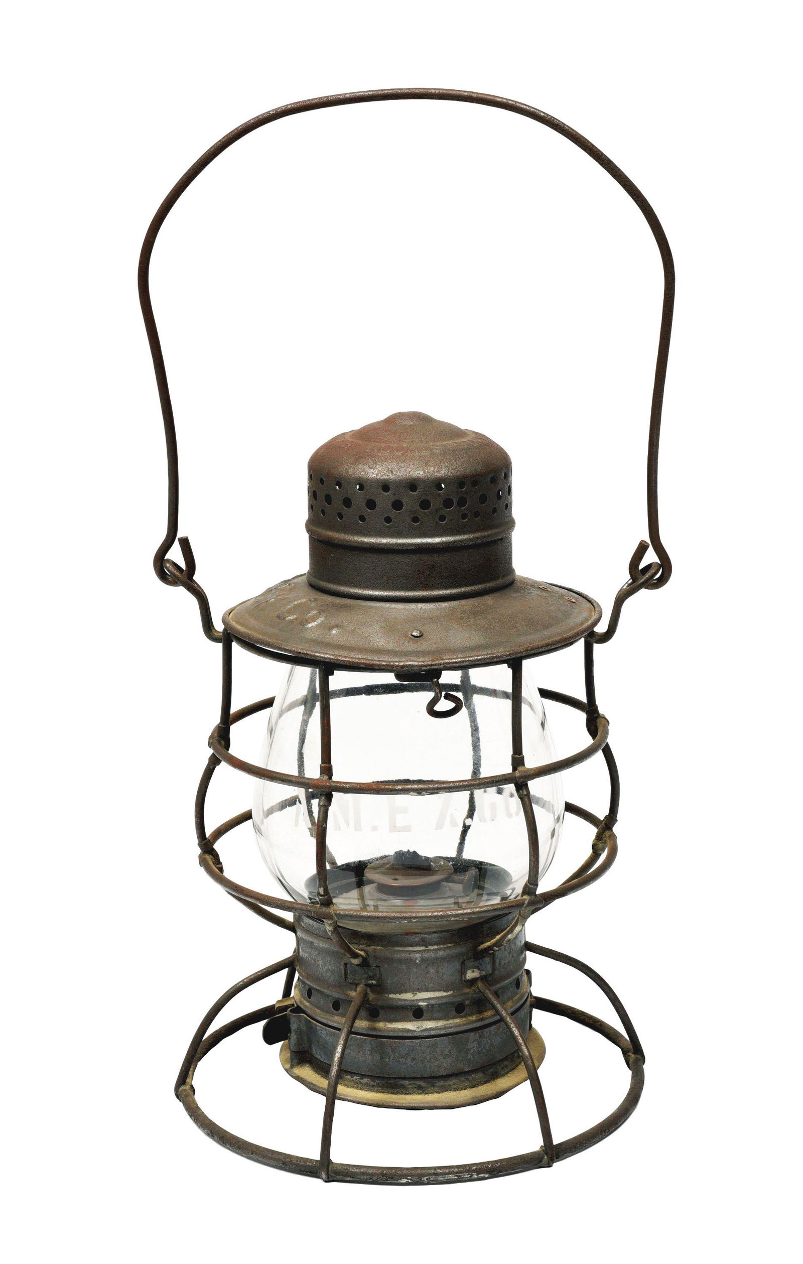 AM EX CO STAR HEADLIGHT CO RAILROAD LANTERN. (1 of 13)