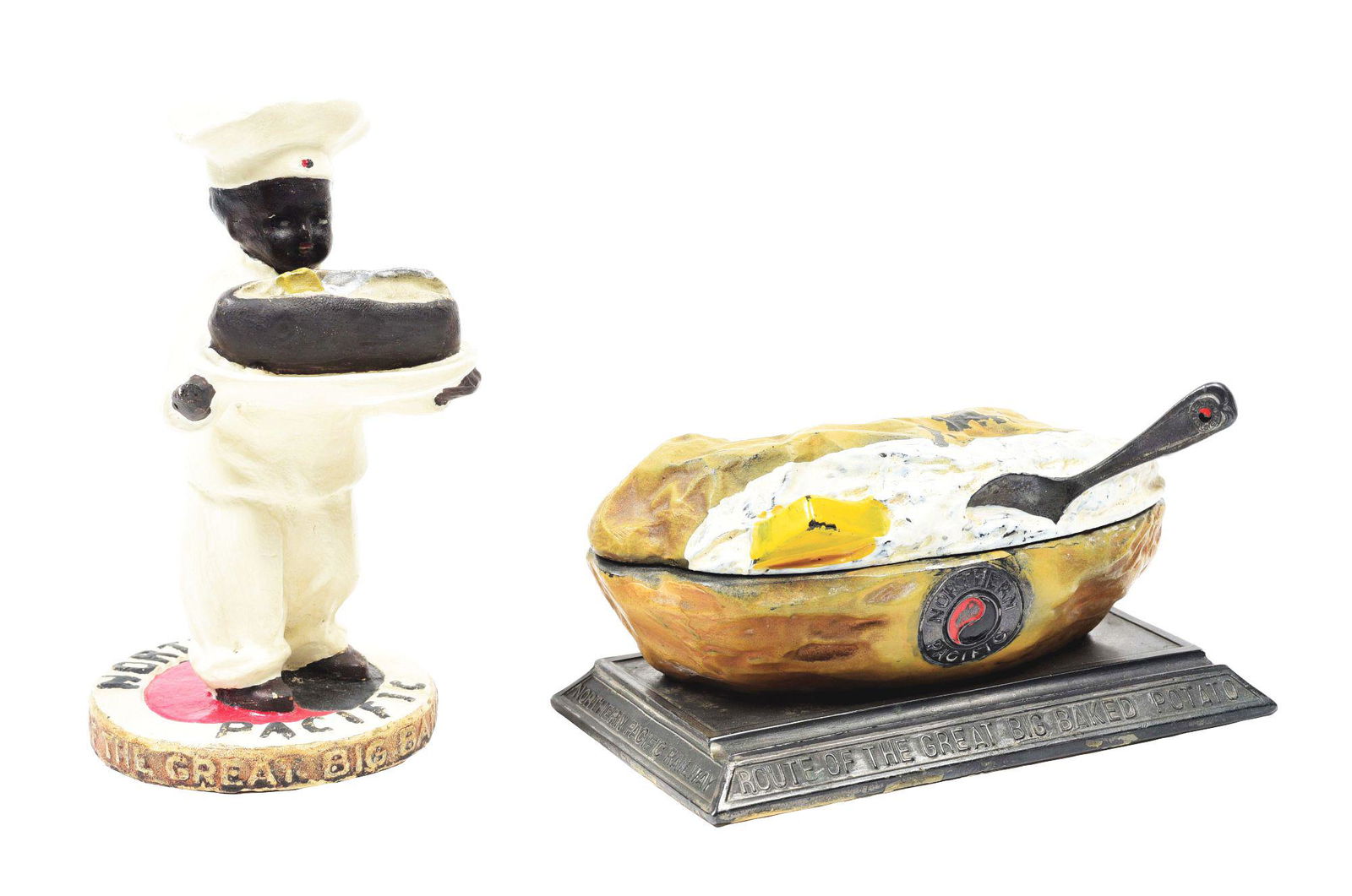 NORTHERN PACIFIC GREAT BIG BAKED POTATO ITEMS. (1 of 6)